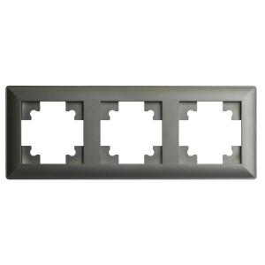Рамка 3-я Графит Катрин