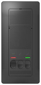 Переговорное устройство (домофон, в место трубки) для систем Visit, Cyfral, Eltis, питание:3х1,5В(ААА) О/У Антрацит Blanca