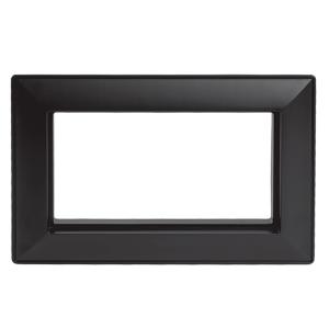 Рамка  2-я без перемычки Черный Катрин
