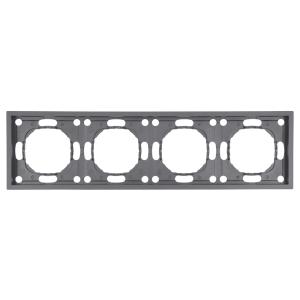 Рамка 4-я Платиново-серый Эмили