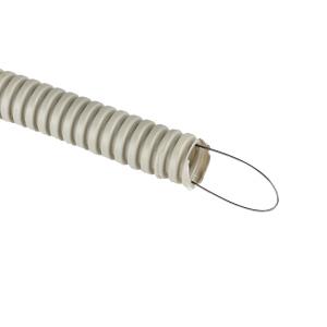 Гофротруба Д-16 с протяжкой (100м) Серая EKF Plast PROxima