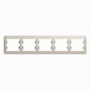 Рамка 5-я горизонтальная Молочный Glossa