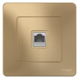 Розетка телефонная RJ11 С/У Титан Blanca