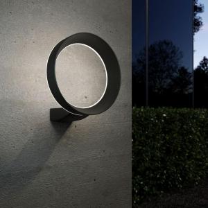 Настенный светильник Ring 1710 12W 4000K Techno черный Elektrostandard