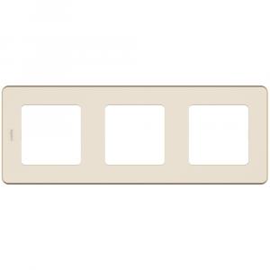 Рамка 3 поста Слоновая кость Legrand INSPIRIA