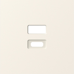 Накладка для USB розеток Матовый кремовый A07 Donel