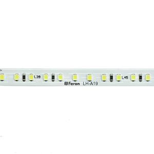 Лента светодиодная стабилизированная 120SMD(2835)/м 8Вт/м 48V 40000*10*1.22мм 4000К, IP20 LS420 Feron