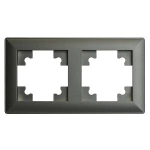 Рамка 2-я Графит Катрин