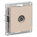 Розетка TV антенна С/У оконечная Песочный AtlasDesign