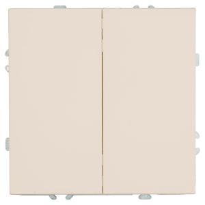 Переключатель 2-кл 10А С/У Кашемир Эмили