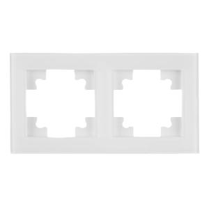 Рамка 2-я стекло Белый Катрин