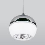 Подвесной светильник DLS023 9W 4200K серебристый Elektrostandard