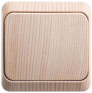 Выключатель 1-кл 10А О/У Сосна Etude