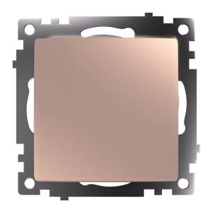 Переключатель 1-кл 10А С/У перекрестный Шампань Катрин