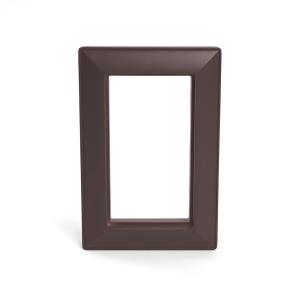 Рамка  2-я без перемычки Шоколад Катрин