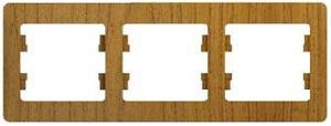 Рамка 3-я горизонтальная Дуб Glossa
