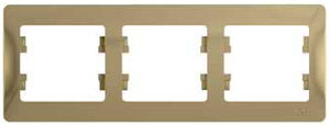 Рамка 3-я горизонтальная Титан Glossa