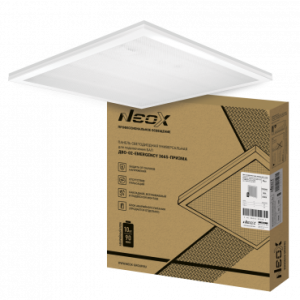 Панель сд унив ДВО-02-EMERGENCY 3665-ПРИЗМА 36Вт 6500К 595х595х19мм NE