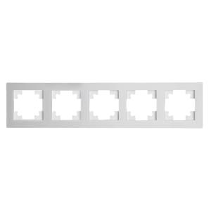 Рамка 5-я стекло Белый матовый Катрин