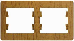 Рамка 2-я горизонтальная Дуб Glossa