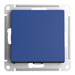 Переключатель 1-кл 10А С/У Аквамарин AtlasDesign