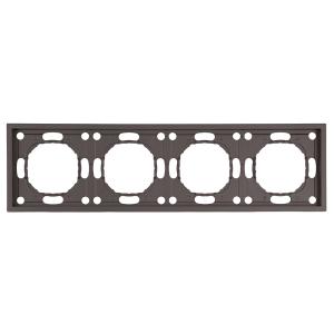 Рамка 4-я Антрацит Эмили