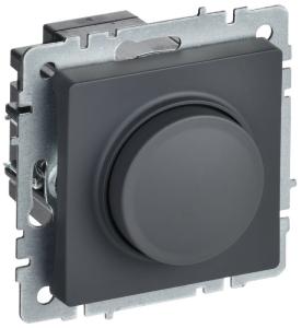 Диммер 600Вт С/У Графит Brite