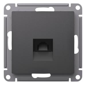 Розетка RJ45 кат.5Е С/У Базальт AtlasDesign