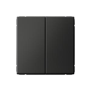 Переключатель 2-кл 10А С/У Базальт ArtGallery