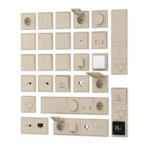 Накладка для розеток 2-м RJ45 SAT Матовый кашемир DA Donel