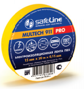 Изолента желтая Safeline 19/20