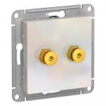 Розетка Аудио С/У Жемчуг AtlasDesign