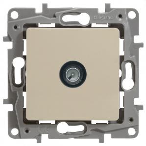 Розетка TVоконечная Слоновая кость Etika Legrand