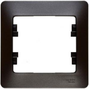 Рамка 1-я Графит Glossa