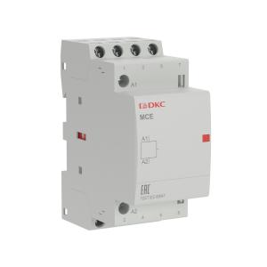 Контактор модульный YON max типа MCE, 4P, 40A, 240В, 4НО DKC