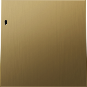 Клавиша 1-кл с индикатором Матовое золото R98 METAL Donel