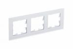 Рамка 3-я, Матовое стекло Белый AtlasDesign Nature