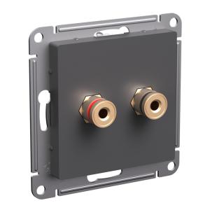 Розетка Аудио С/У Базальт AtlasDesign