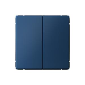 Выключатель 2-кл 10А С/У кнопочный Аквамарин ArtGallery