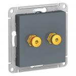 Розетка Аудио С/У Грифель AtlasDesign