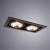 Встраиваемый светильник A5949PL-2BK Arte Lamp