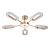Потолочная люстра Ovale A2489PL-5GO Arte Lamp
