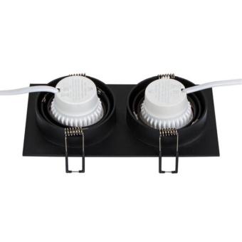 Встраиваемый светильник A2168PL-2BK Arte Lamp