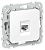 Розетка RJ45 кат.6 UTP С/У Белый FLITE