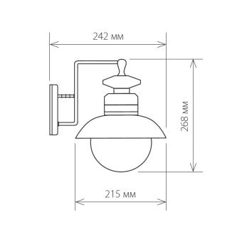 Настенный светильник Talli D Gl 3002D брауни Elektrostandard