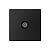 Розетка TV антенна С/У проходная Карбон ArtGallery