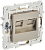 Розетка RJ45+RJ45 кат.5Е С/У Шамапнь Skandy