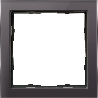 Рамка 1-я Стекло мокко R98 Glass Donel