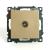 Розетка TV антенна С/У Золото Катрин