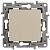 Переключатель промежуточный 1-клавишный, винт. клеммы, 10AX, 250 В Слоновая кость Legrand Etika